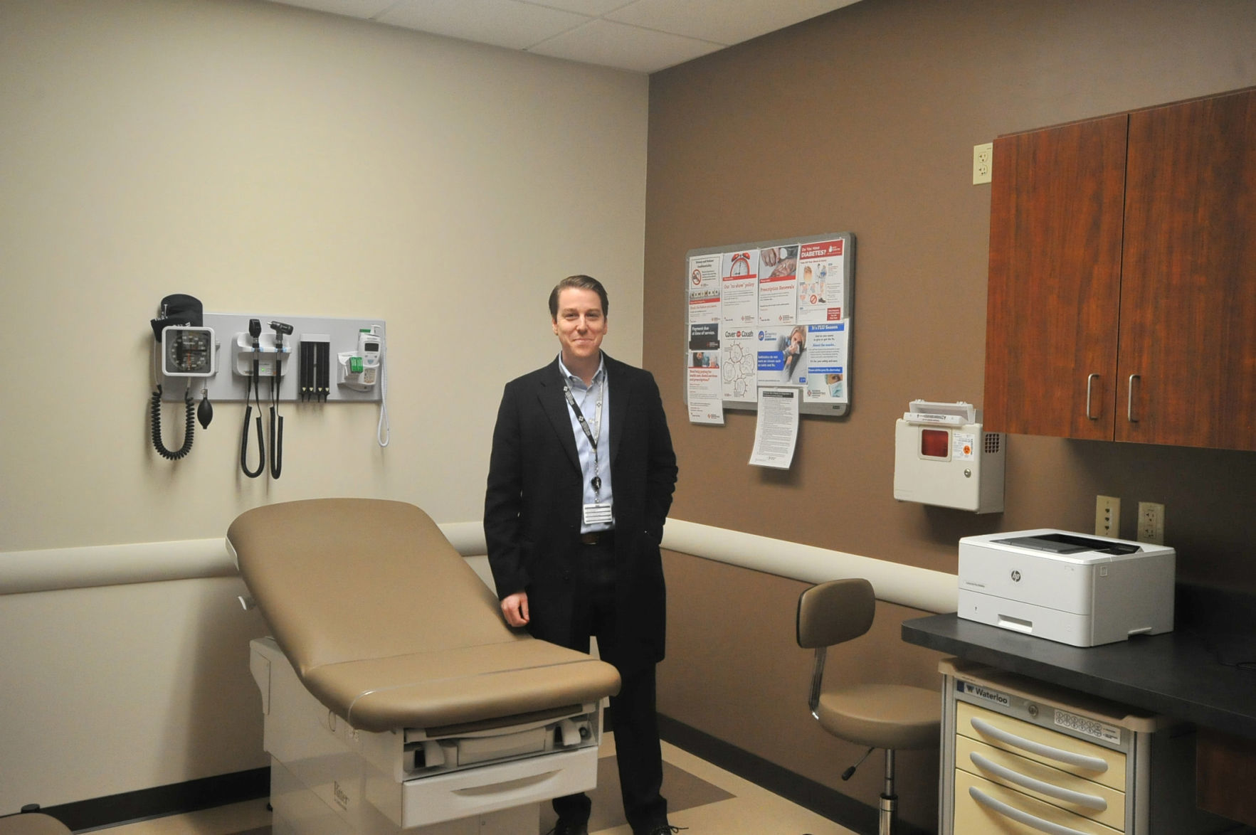 Moreau Family Health exam room